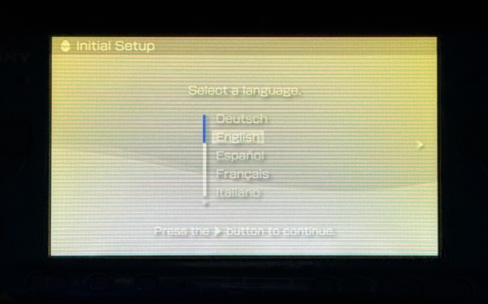Sony PSP-3000 PSP 3000 Console Blue Region free w/4GB memory stick – Very Good