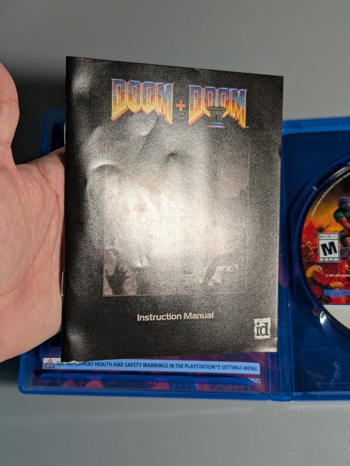 Doom and Doom II (Sony PlayStation 5 PS5) Tested & Working – Doom 1 + 2