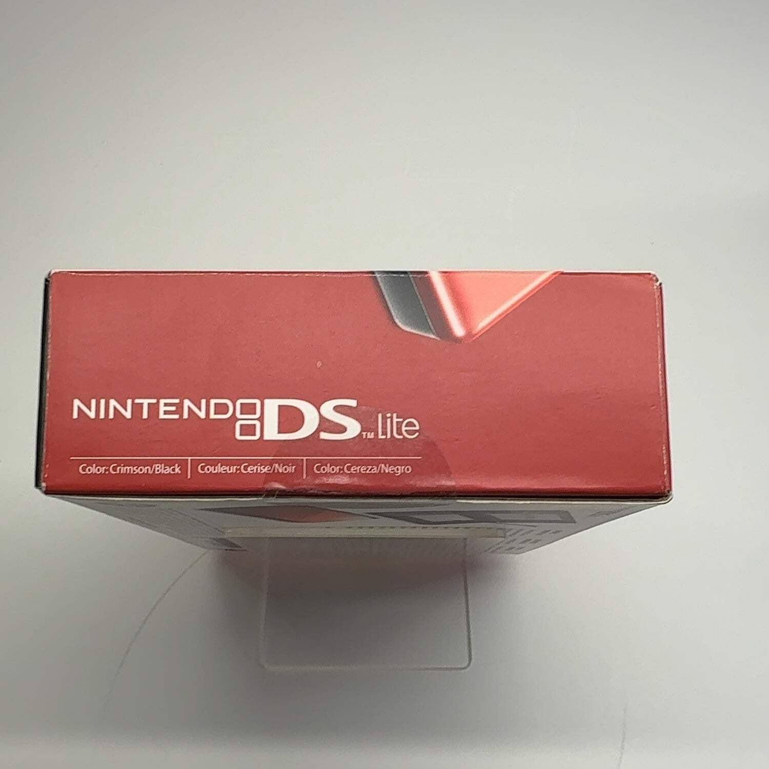 Nintendo DS Lite Handheld Game Console USG-001 Black/Red CIB Open