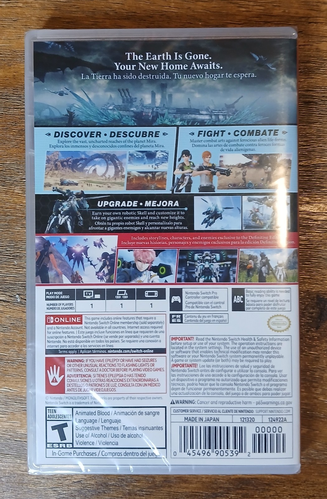 New Nintendo Switch Xenoblade Chronicles X: Definitive Edition (US Version)