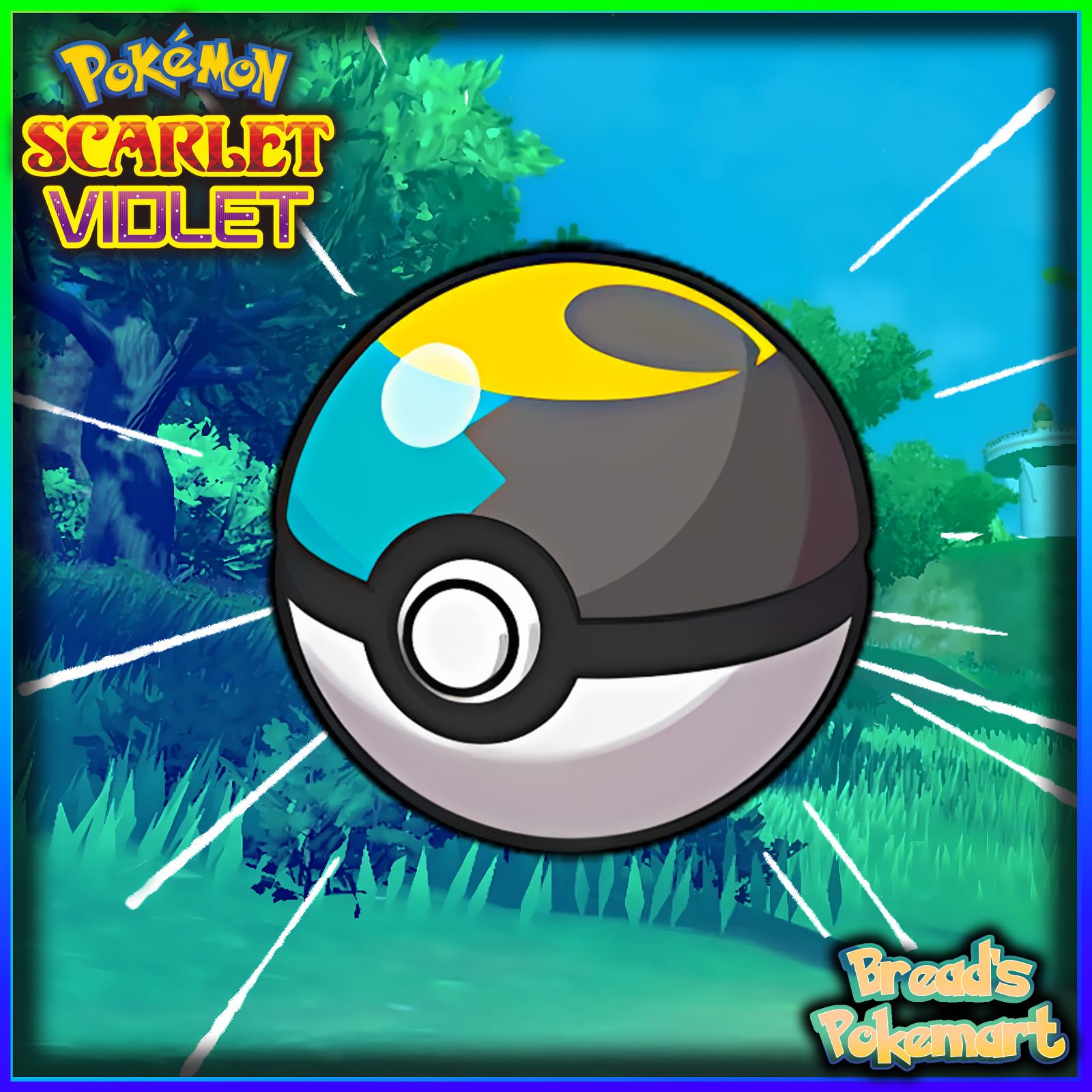 Pokemon Scarlet & Violet 🚀Any Item,Ability Patch, TM, Gold Bottle Cap,Apriballs
