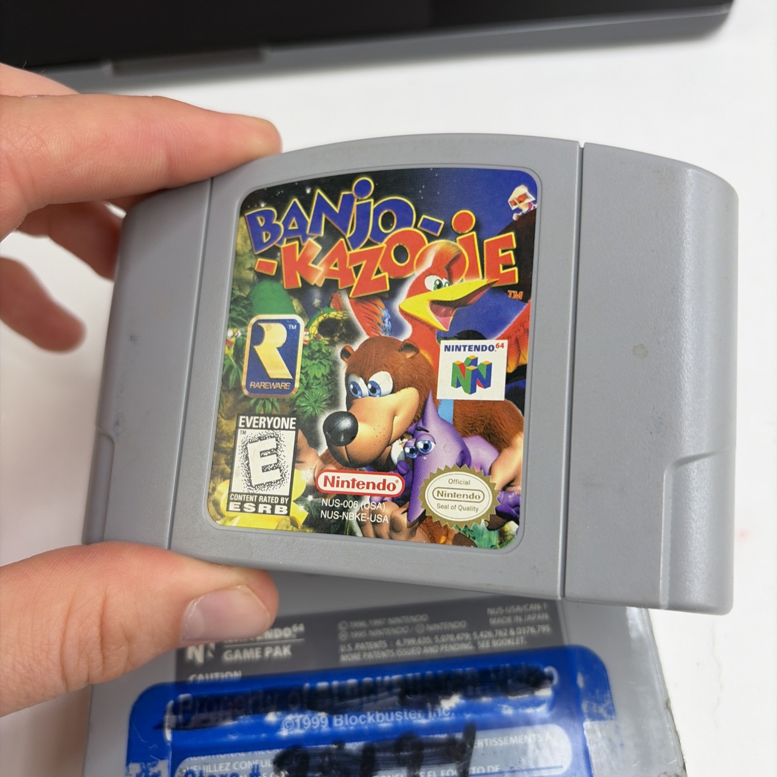 Banjo Tooie & Banjo Kazooie (Nintendo 64, 1998-2000) Authentic & Tested – Saves