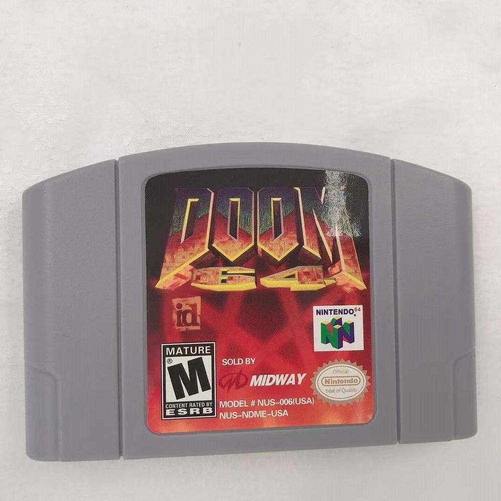 Doom 64 – Nintendo 64 (N64) Complete set Near mint Perfect addition