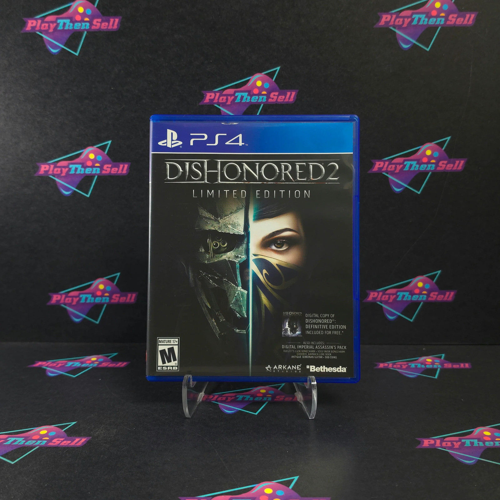 Dishonored 2 Limited Edition PS4 PlayStation 4 Complete – Very Good – 1 Year