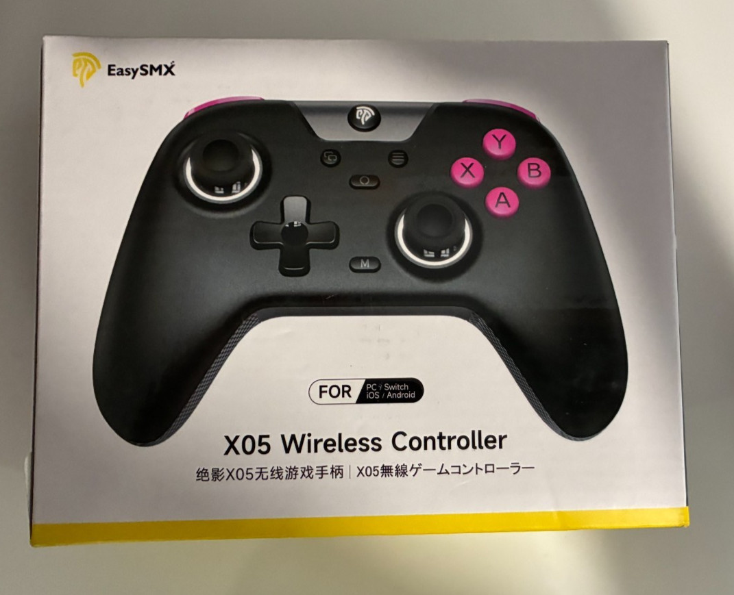 EasySMX X05 2.4g Wireless Gaming Controller for PC/Steam/iPhone/Android/Switch