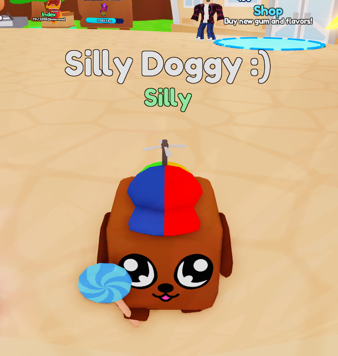 SILLY DOGGY SECRET bubble gum simulator infinity *CHEAPEST* *SUPER RARE*
