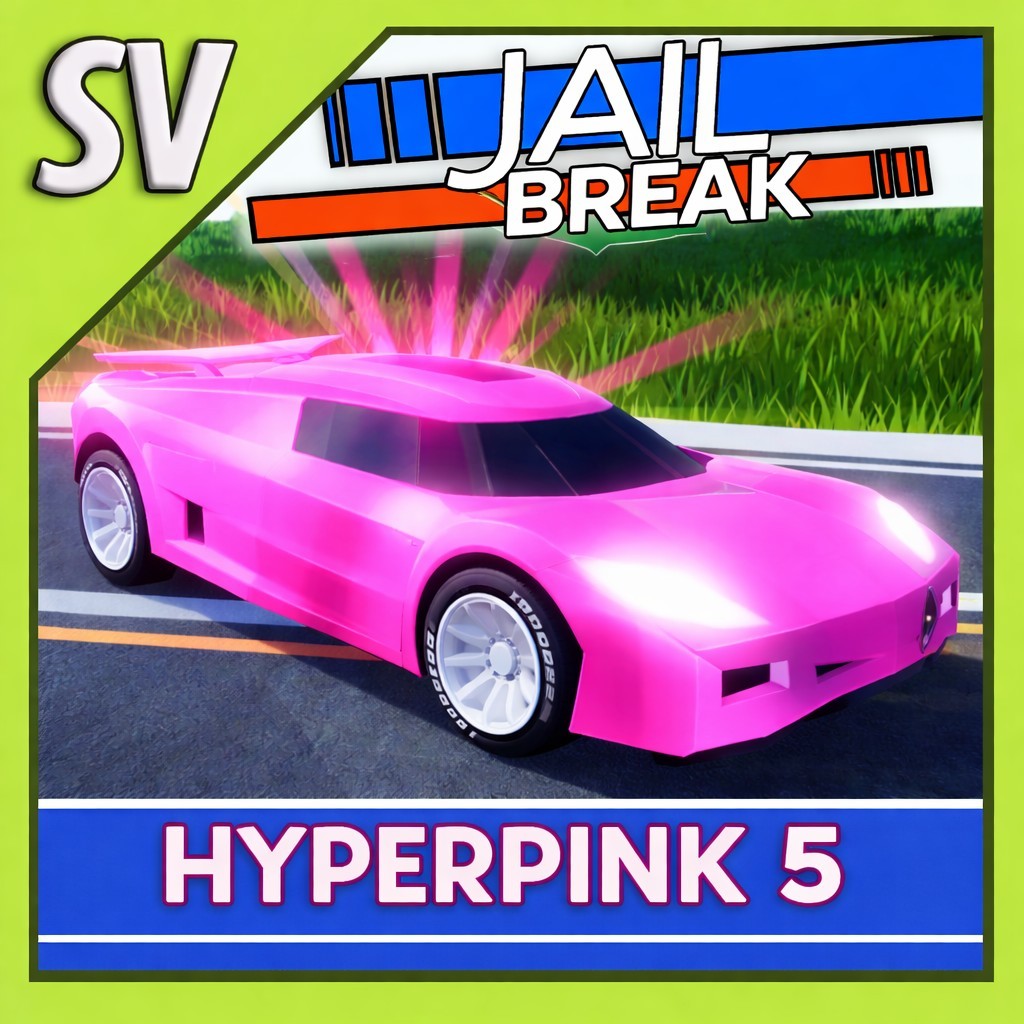 🎀 PINK Hyper Chrome Level 5🎀 | Roblox Jailbreak | ☄️ FAST DELIVERY