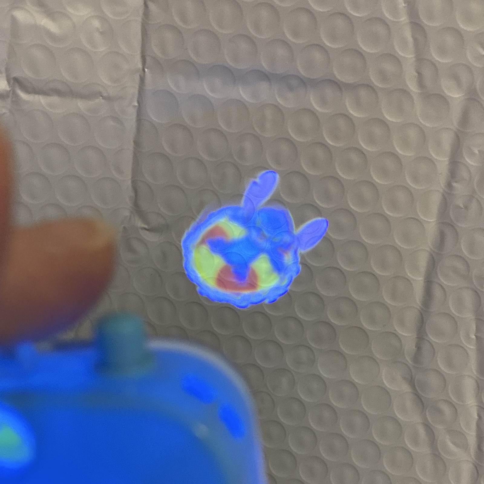 Disney Stitch Keychain – new one in bag/each click shows a new image on wall