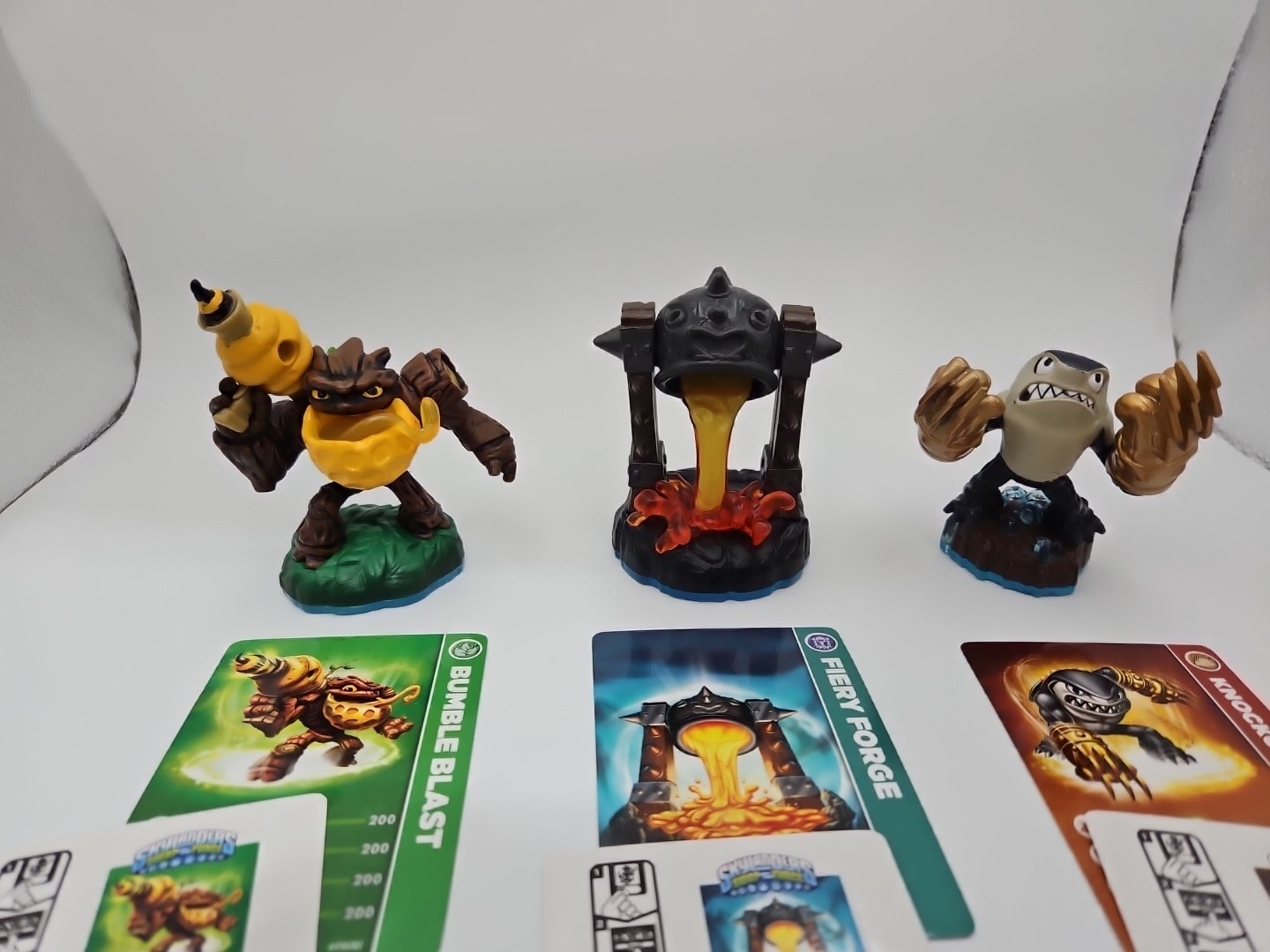 Skylanders Swap Force Fiery Forge Battle Pack BUMBLE BLAST KNOCKOUT TERRAFIN
