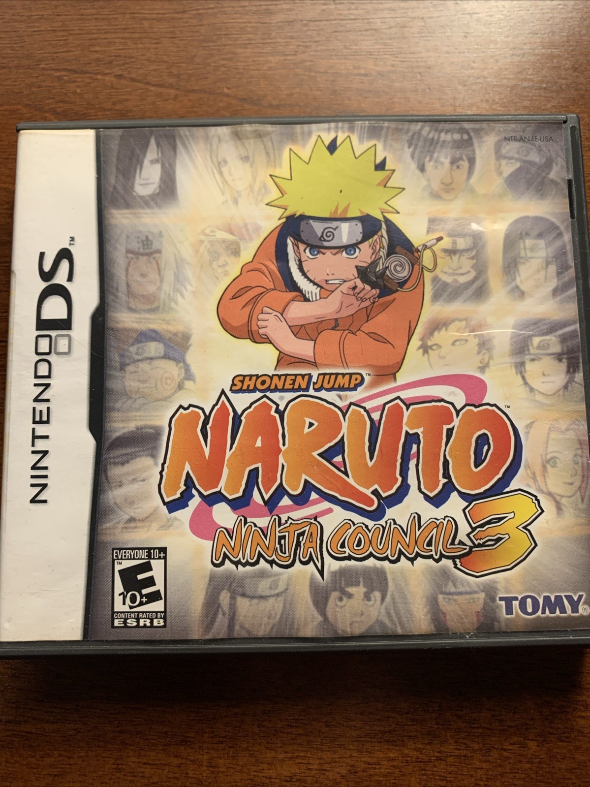 Shone Jump Naruto Ninja Council 3 ** CASE ONLY **** Nintendo DS USA ***No Game