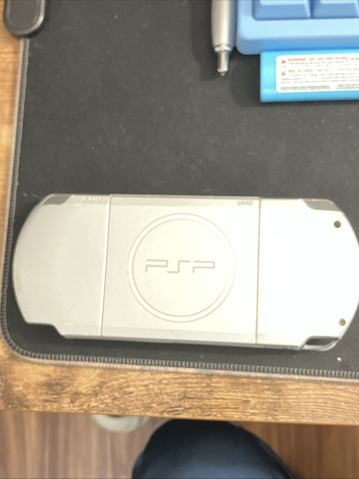 Sony PSP-3000 Handheld System Silver Includes 128 GB Memory Card