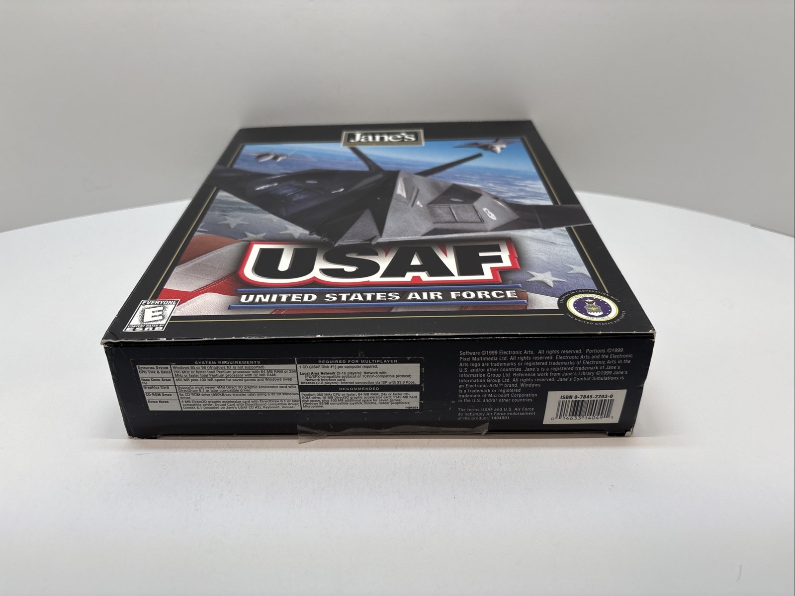 Jane’s USAF United States Air Force (1999) Big Box Combat Simulator PC CD-ROM