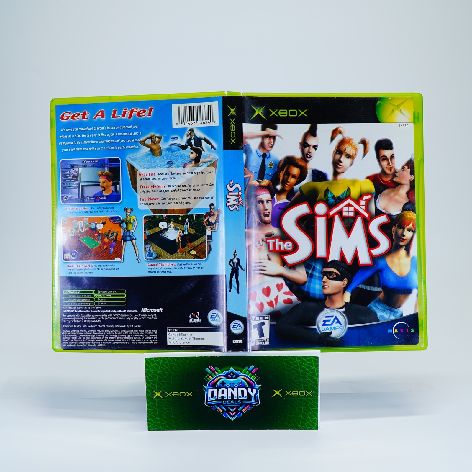 The Sims CIB W/ Manual – Xbox
