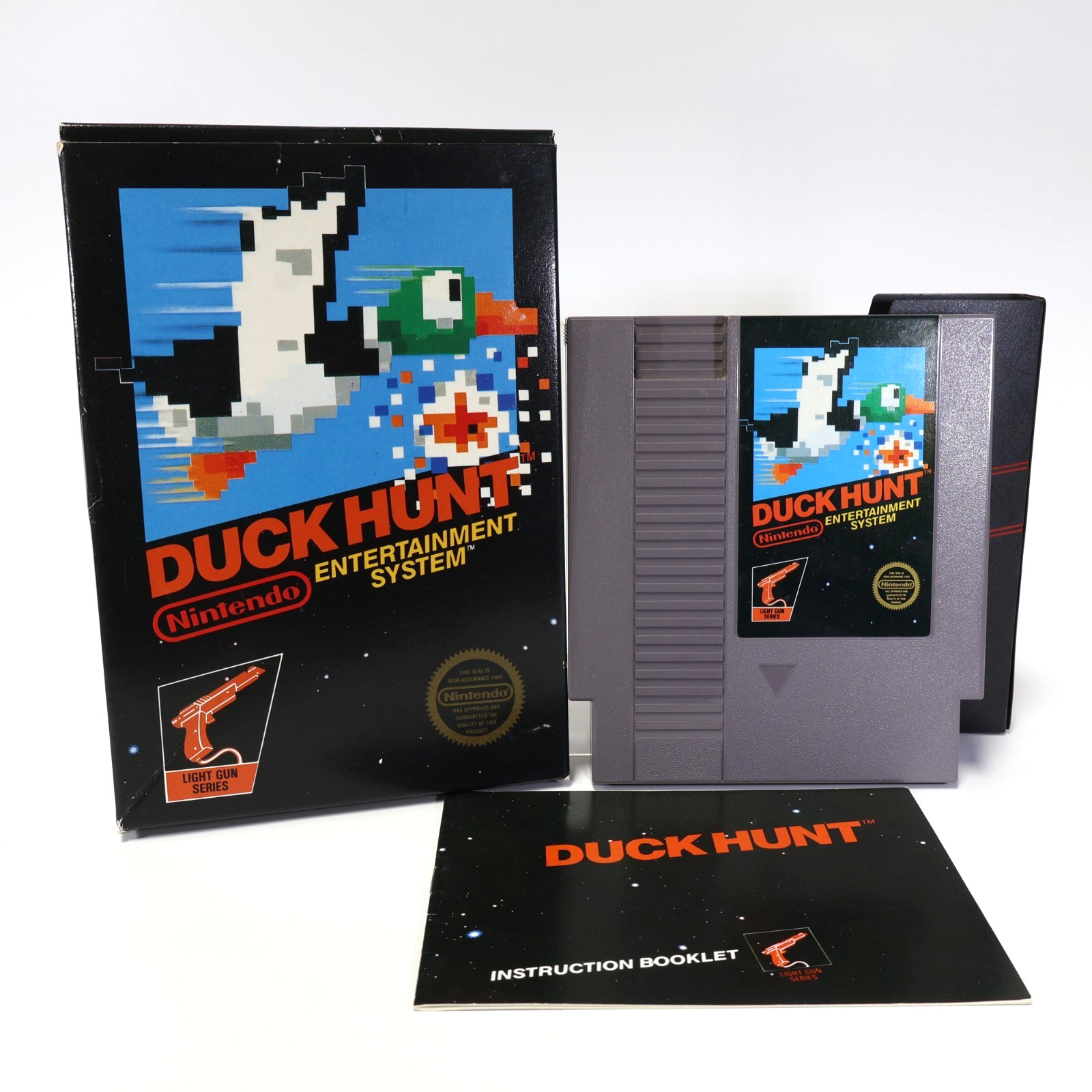 Duck Hunt 5 Screw HangTab (NES) CIB – Authentic Great Condition