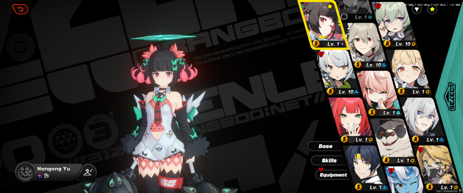 IK13 [NA] NANGONG YU + W1, YUZUHA, ALICE, HARUMASA + MORE | Zenless Zone Zero
