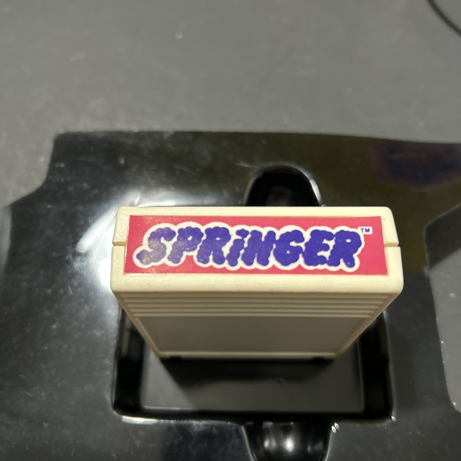 Springer (Atari 400/800/XL/XE) Game And Box-Very Rare