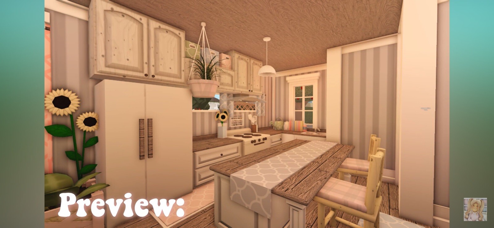 BLOXBURG SPRING COTTAGECORE FAMILY HOUSE.FAST BUILDER CHEAP SERVICE