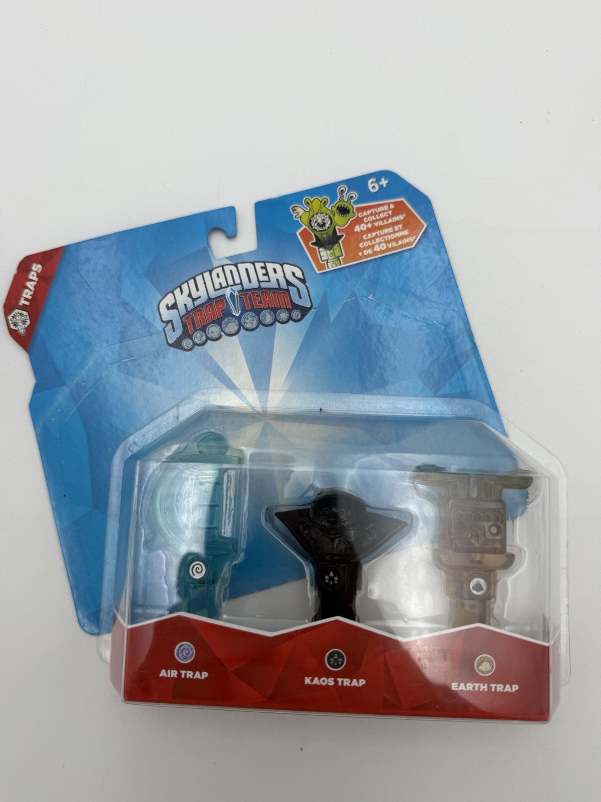 Skylanders Trap Team Triple Traps Air Sword Kaos Earth Bunny Brand New See Pics