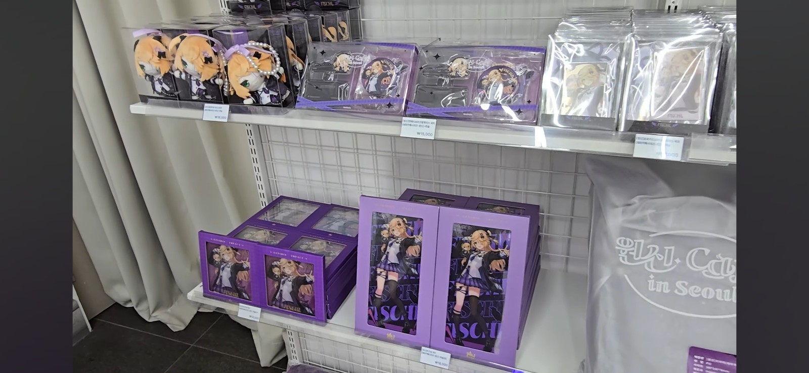 Custom Order: Genshin Impact Korea Cafe & PC Lounge Merch – Ask for Wishlist!