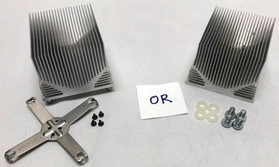 OEM Xbox 360 Original OG Fat HEATSINK Brick Cube X812722-001 Bracket 800334 Part