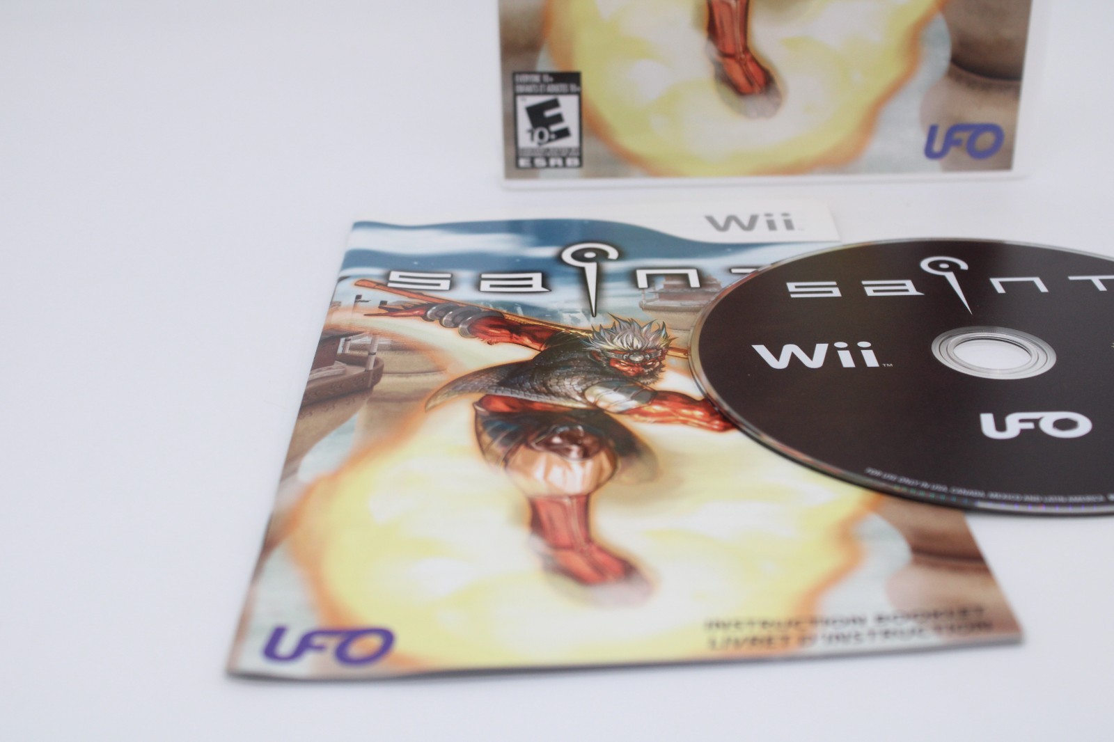 Refurbished Nintendo Wii Saint UFO Complete CIB Excellent Mint Clean Pristine