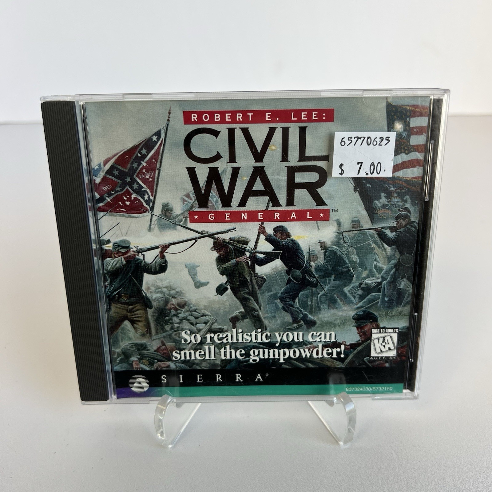 Robert E. Lee: Civil War General (Sierra) – Windows PC Computer Strategy Game CD