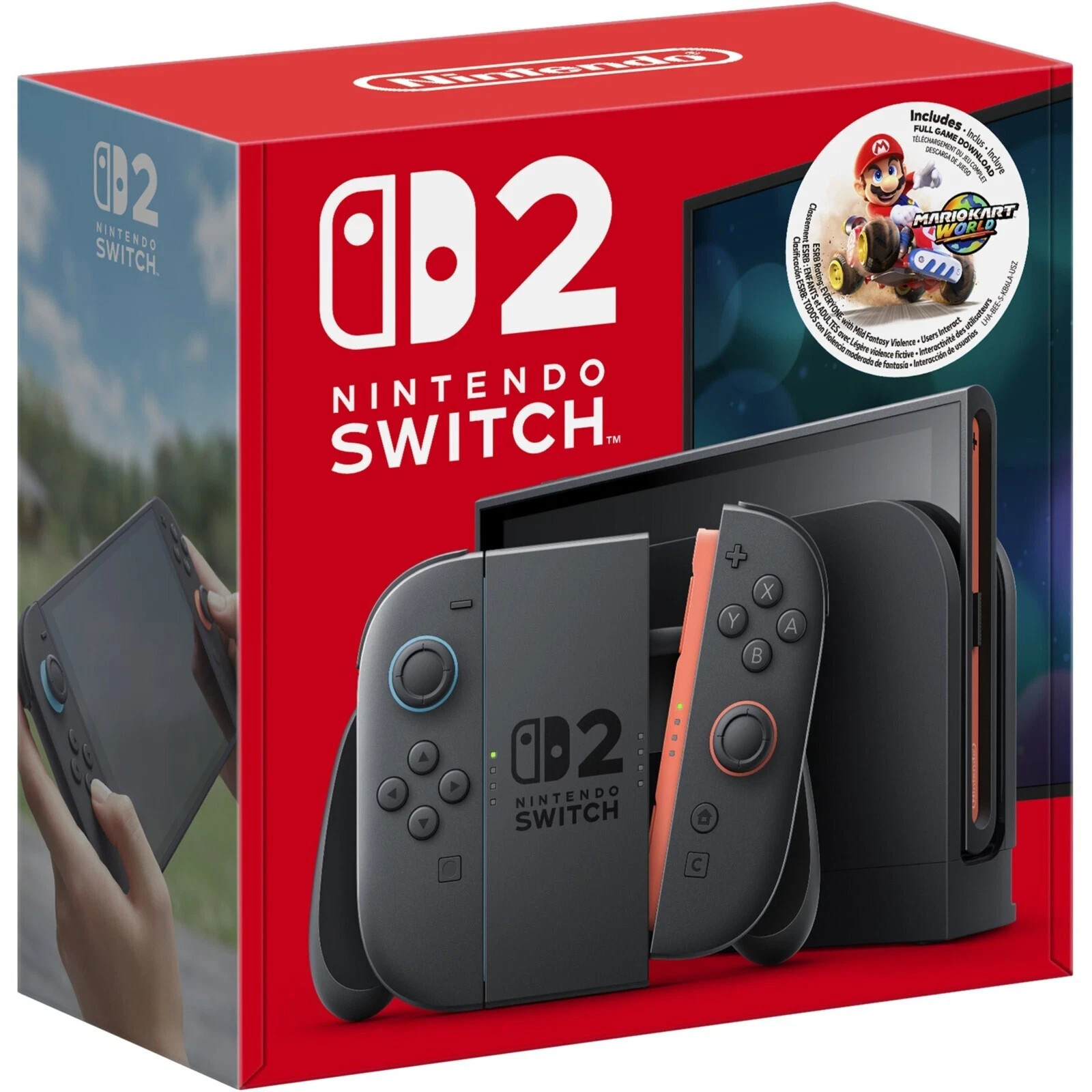 Nintendo Switch 2 Mario kart Bundle