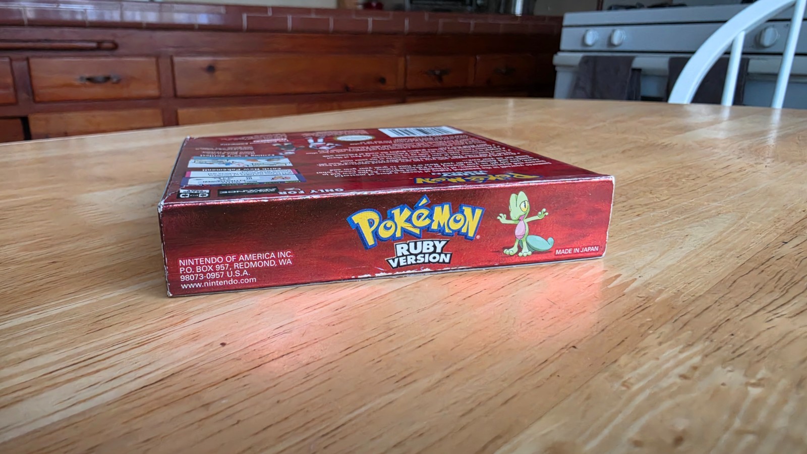 Pokemon Ruby (GBA) Box ONLY & Manual/E-Reader Information Card Included