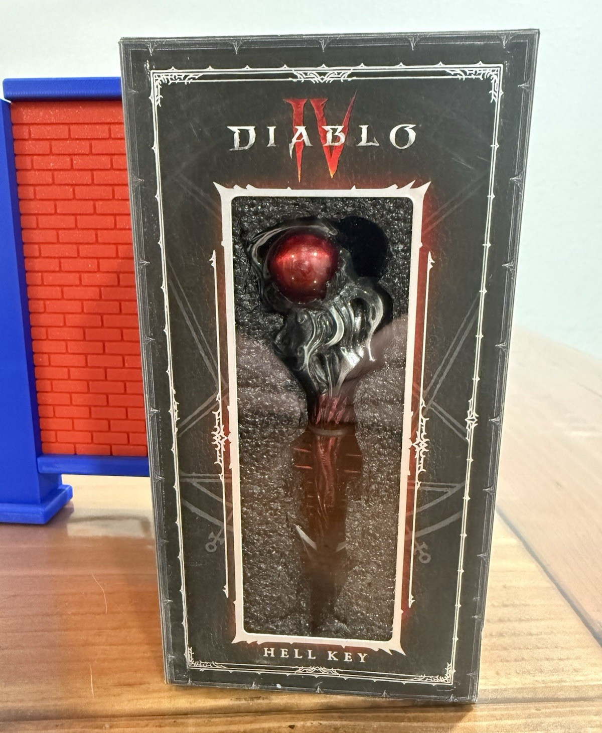 Diablo IV Hell Key Collectible SDCC Exclusive 2023