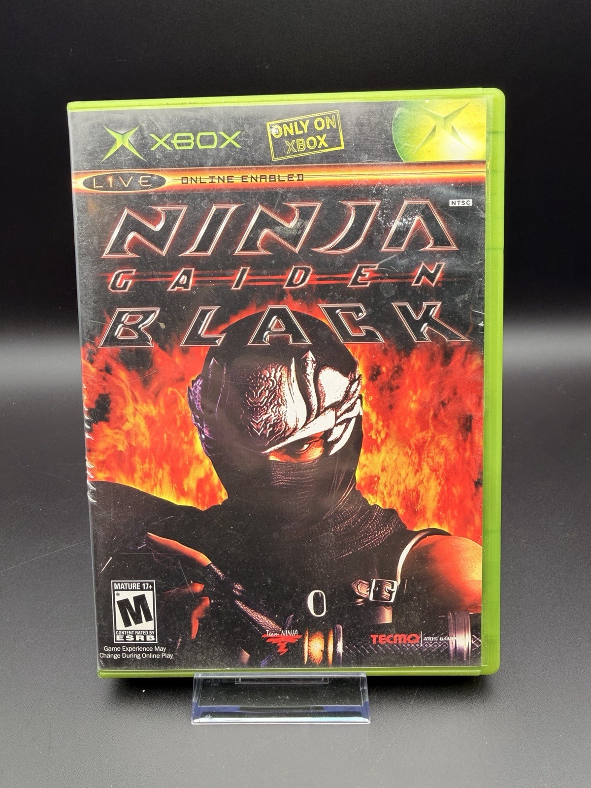 Ninja Gaiden Black Microsoft Xbox NO MANUAL Team Ninja Tecmo-TESTED