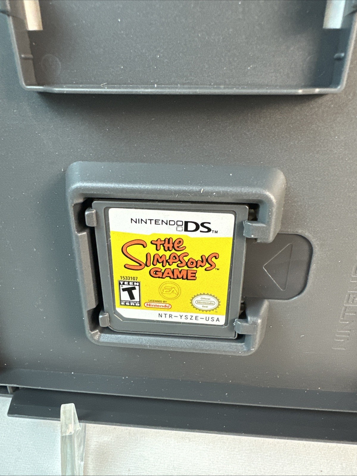 The Simpsons Game (Nintendo DS, 2007) CIB Complete EUC Tested Working