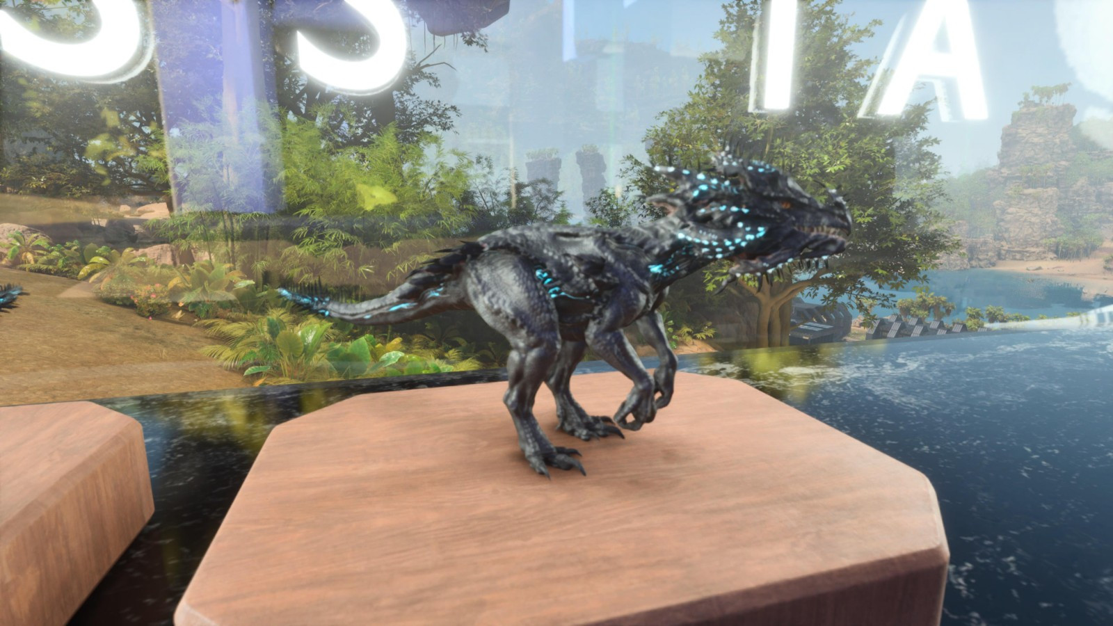 ARK ASA PVE OFFICIAL PAIR BABY VELONASAUR BLACK ID79 EXTINCTION PC/XBOX/PS5