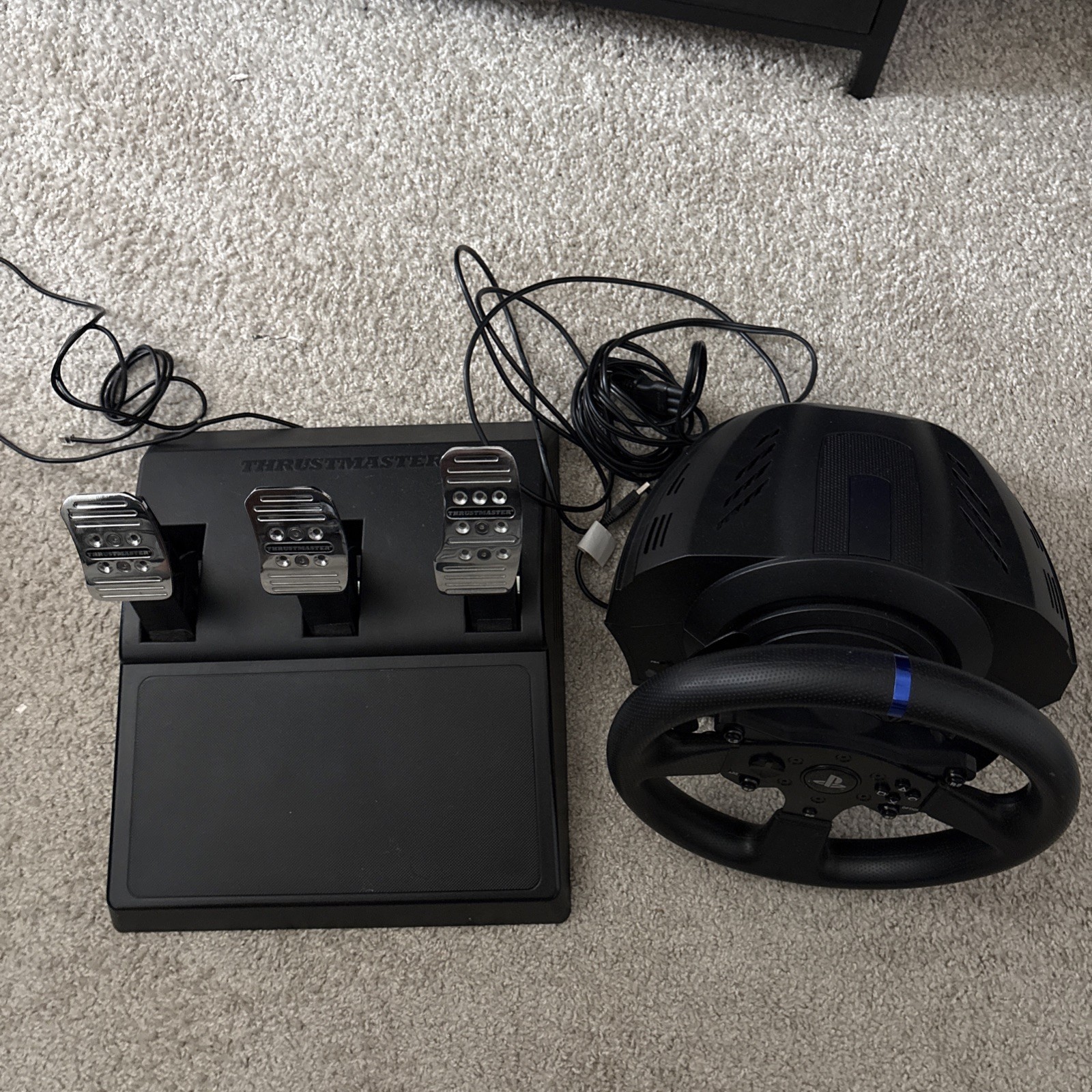 THRUSTMASTER T300 RS GT Edition Racing Wheel & 3-Pedal Set PS5 PS4 PS3 PC