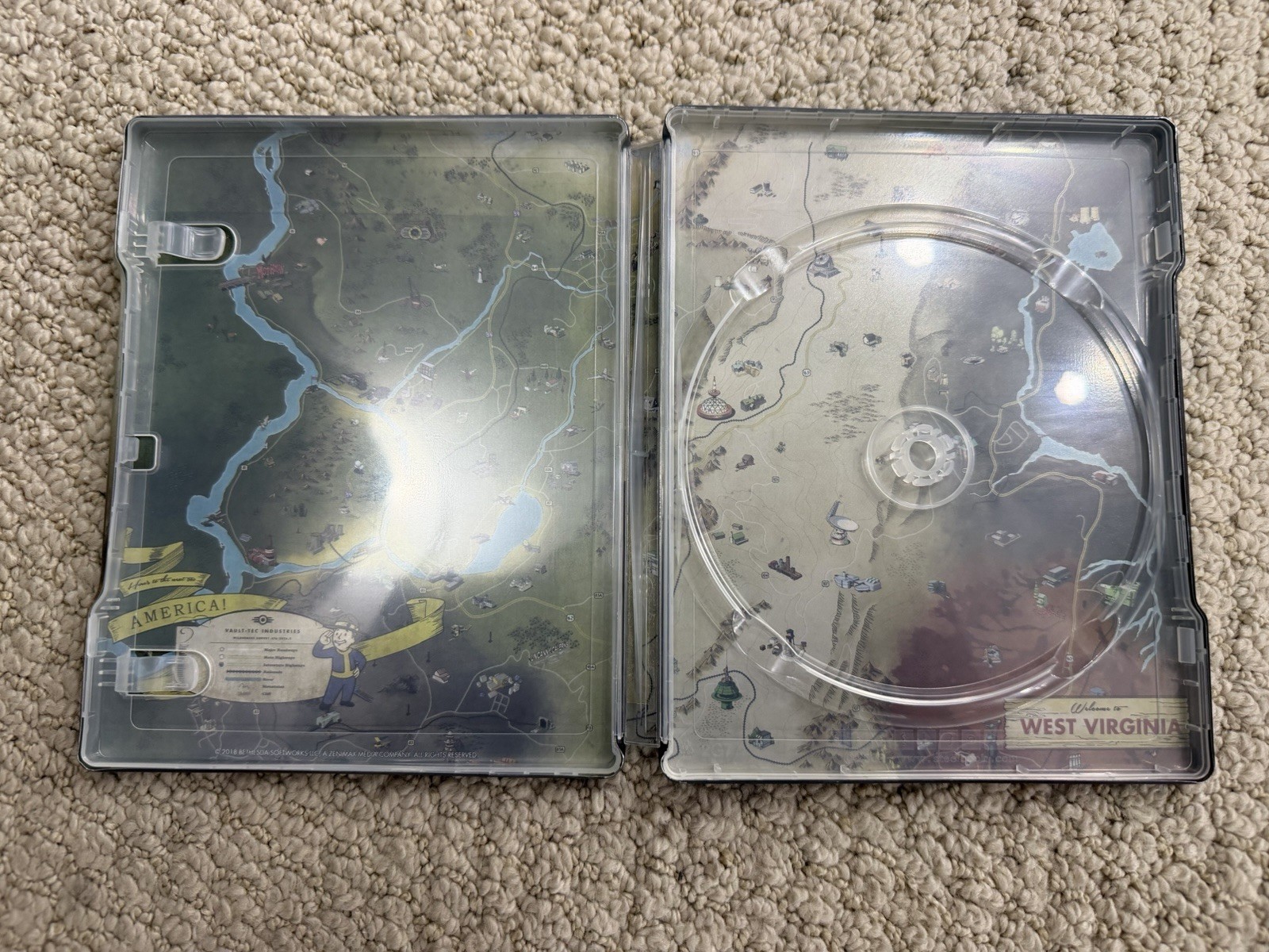 Fallout 76 Steelbook Case Best Buy Bonus Ps4 Xbox One