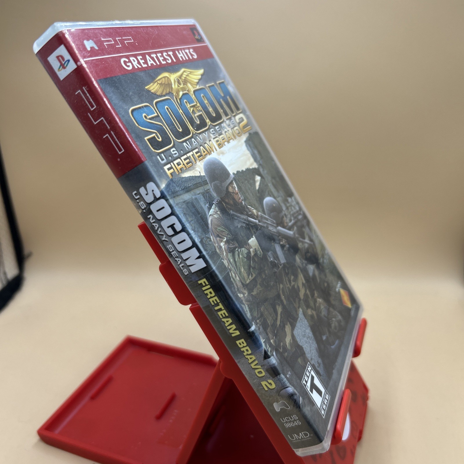 SOCOM U.S. Navy Seals Fireteam Bravo 2 (Sony PlayStation PSP) Complete CIB