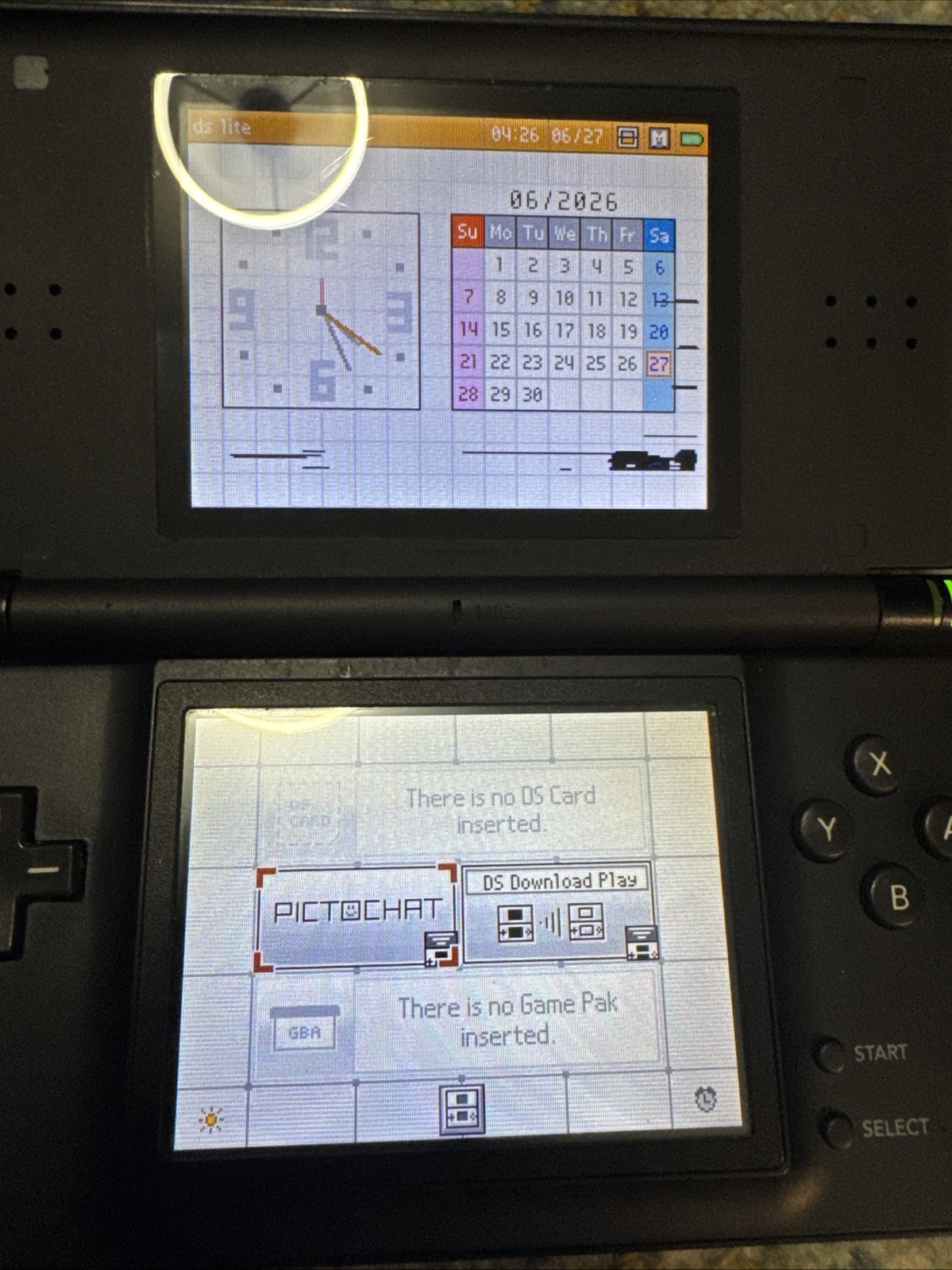 Nintendo DS Lite Handheld System Cobalt/Black