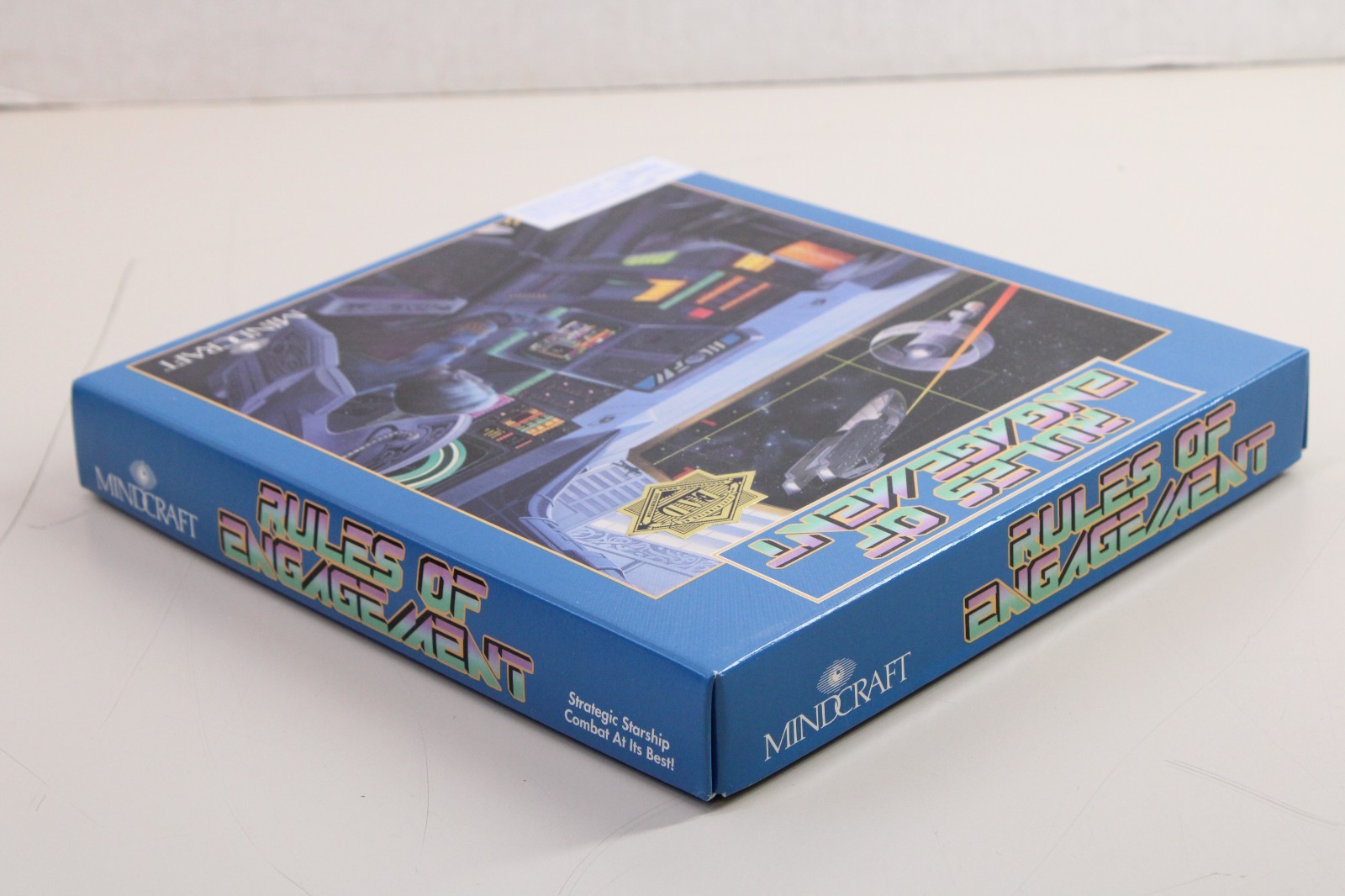 Rules Of Engagement IBM/TANDY PC 5.25” PC Game Big Box Mindcraft Complete
