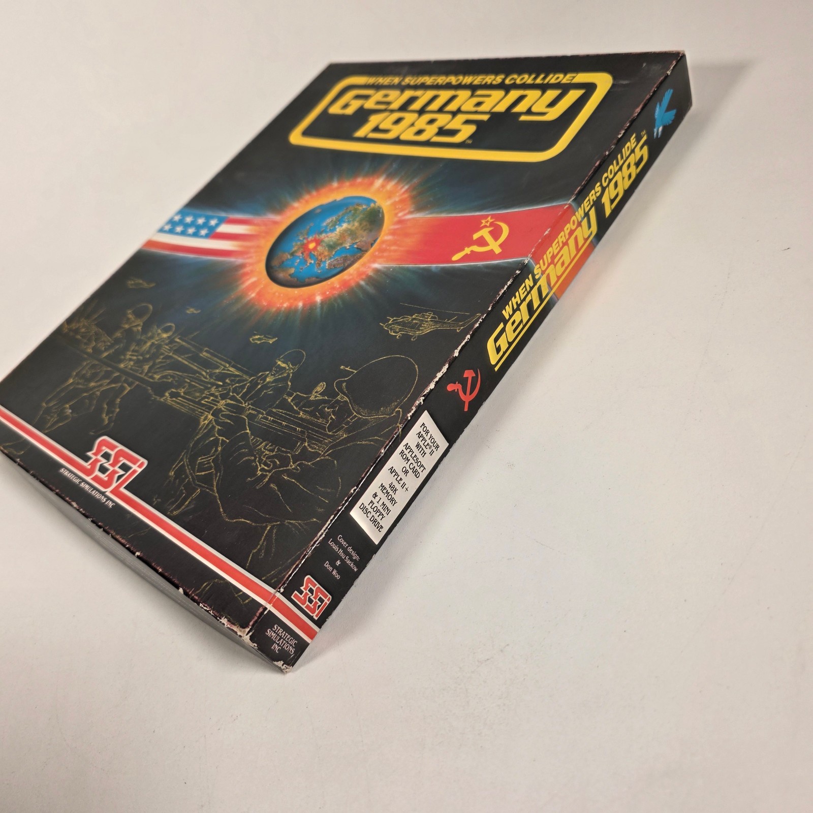Germany 1985 When Superpowers Collide • Strategic Simulations c. 1982 • Apple II