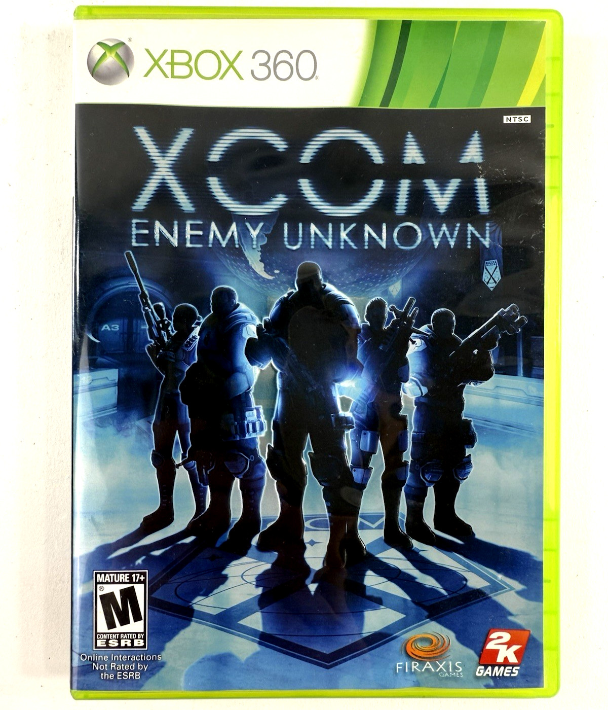 X-Com: Enemy Unknown (Microsoft Xbox 360, 2012) Game Case Manual Insert – Tested