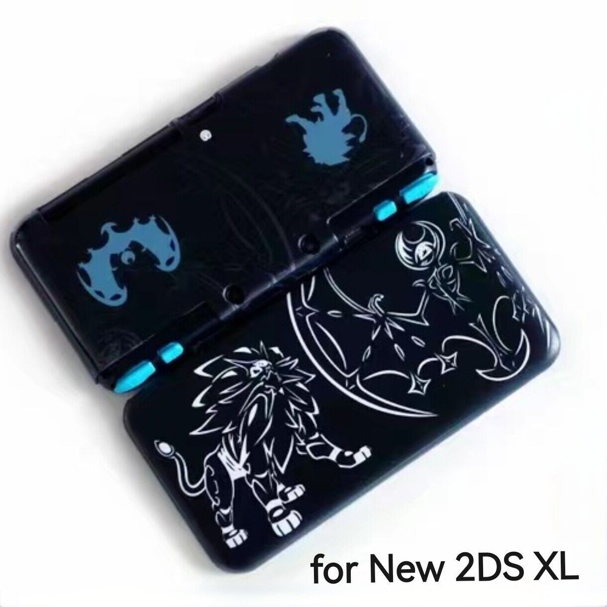 Snap on Case Cover Shell for Nintendo New 2DS XL/LL Double Sides Designs