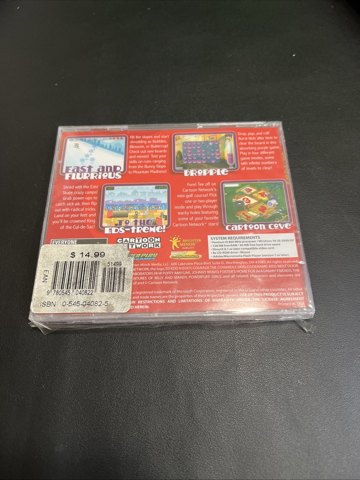 Cartoon Network All Stars 2006 PC CD-ROM 4 Great Games