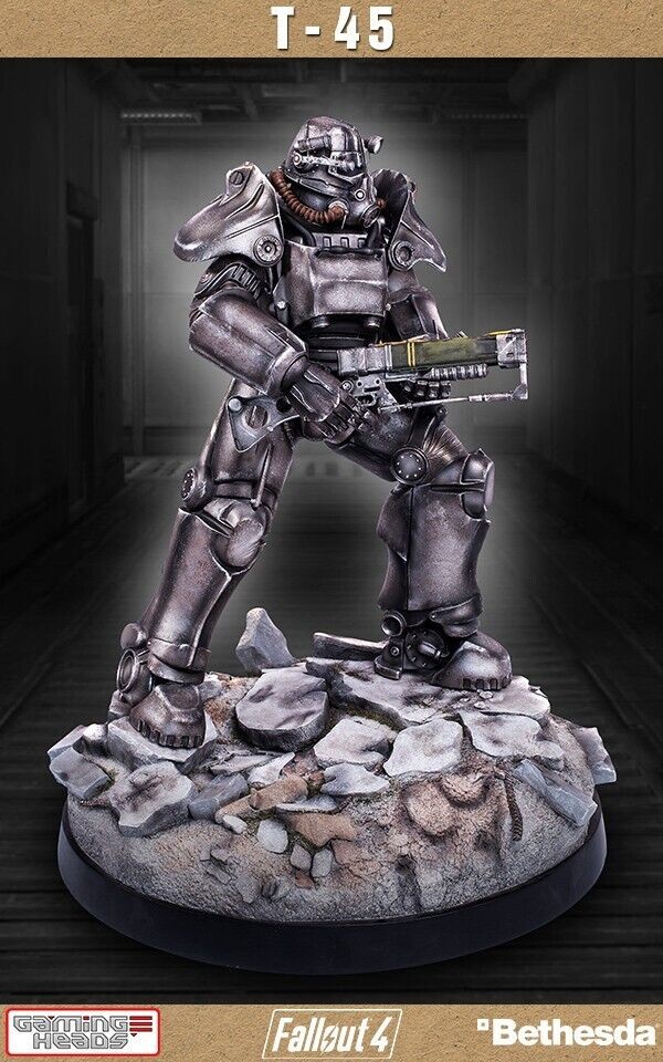 Gaming Heads Fallout 4: T-45 Power Armor Regular Statue SEALED