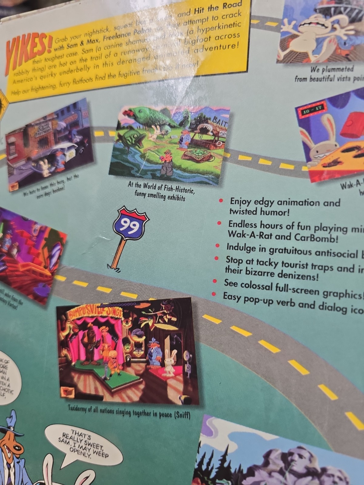 Sam & Max Hit the Road PC Games T50