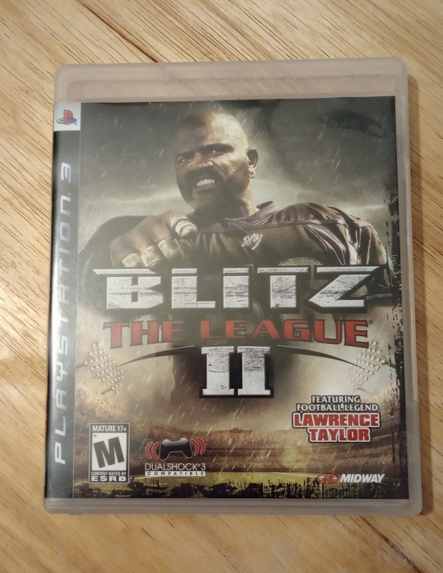 Blitz: The League II PS3 Midway Sports American Football M Manual Included