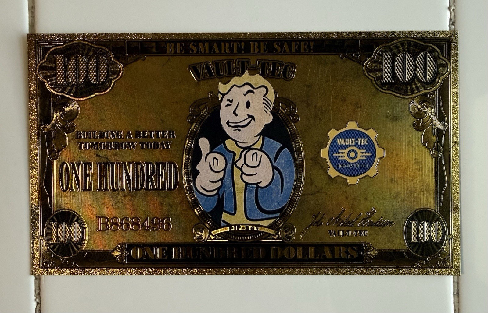 FALLOUT (Vault Boy) UNITED STATES SPACE FORCE & VAULT-TEC (Novelty Coins & Bill)
