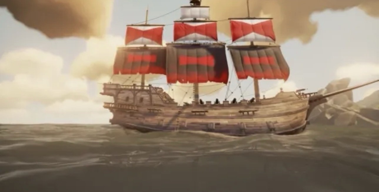 Pringles Scarlet Stack Sails for Sea of Thieves In-Game Cosmetic Item
