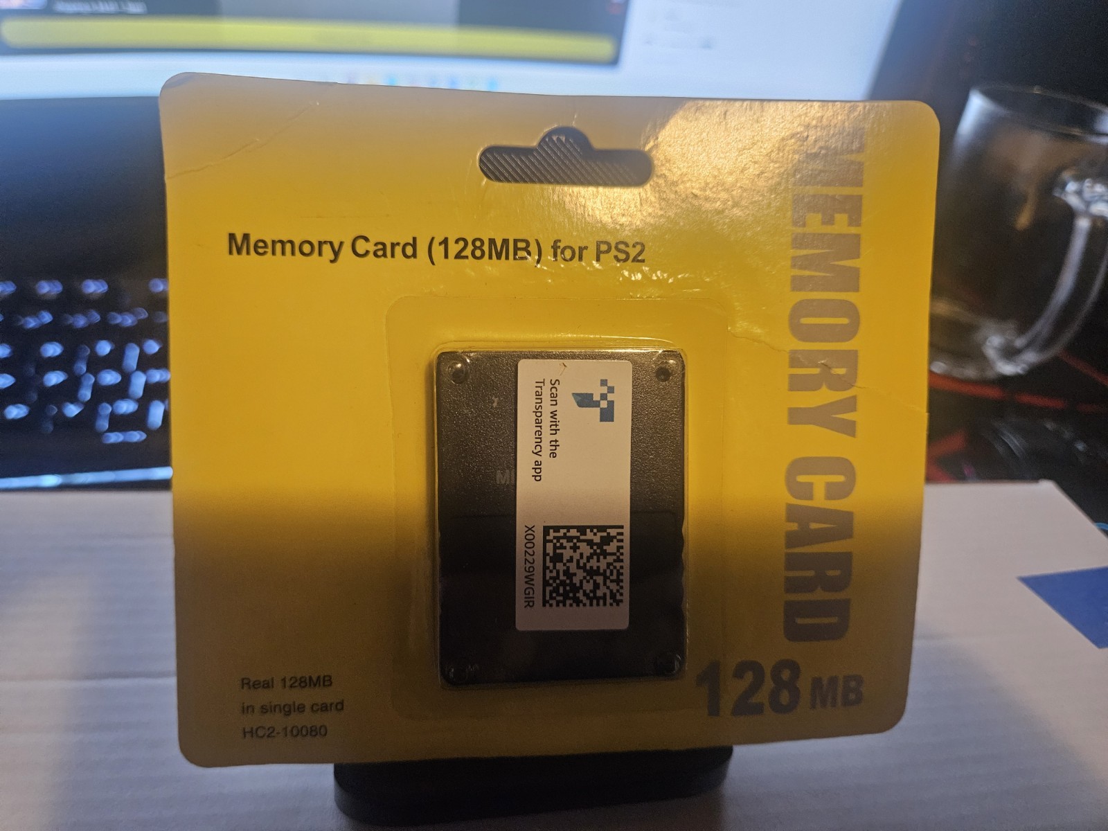 PS2 Memory Card High Speed 128MB Compatible with Sony PlayStation 2