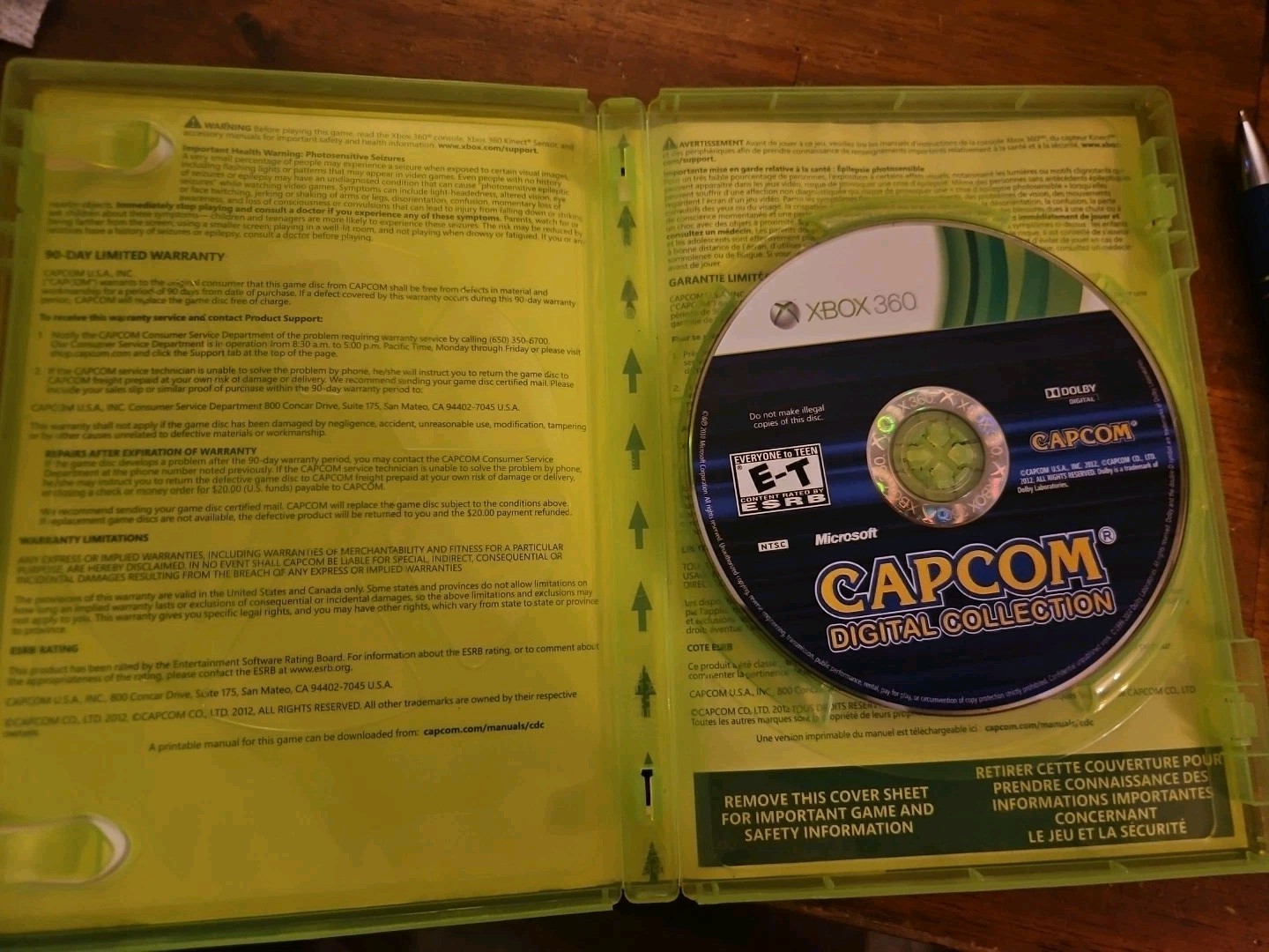 Capcom Digital Collection Microsoft Xbox 360 Tested Working Disc Good