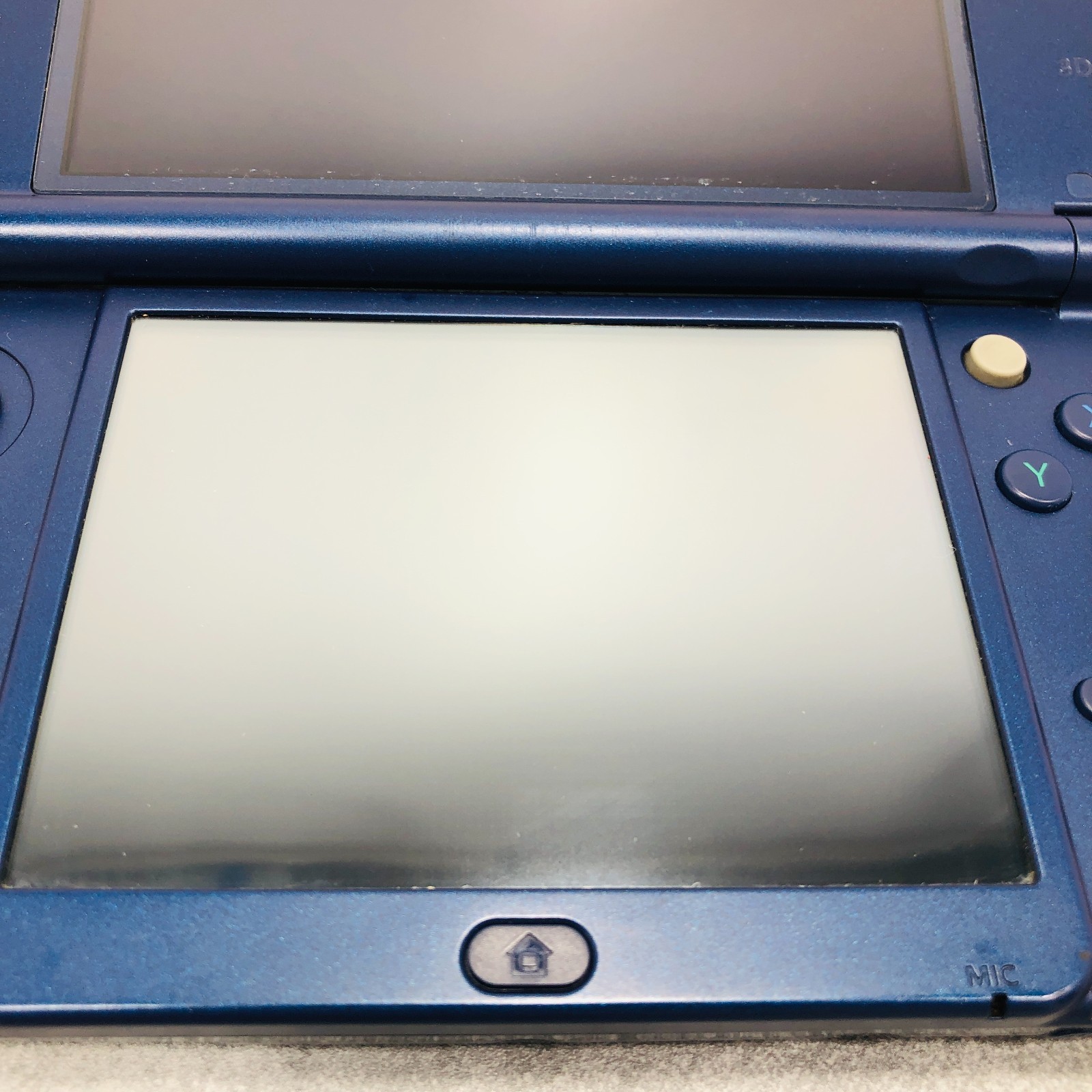 [Top IPS / EX+3] New Nintendo 3DS LL XL Metallic Blue console Japan NTSC-J 6-123