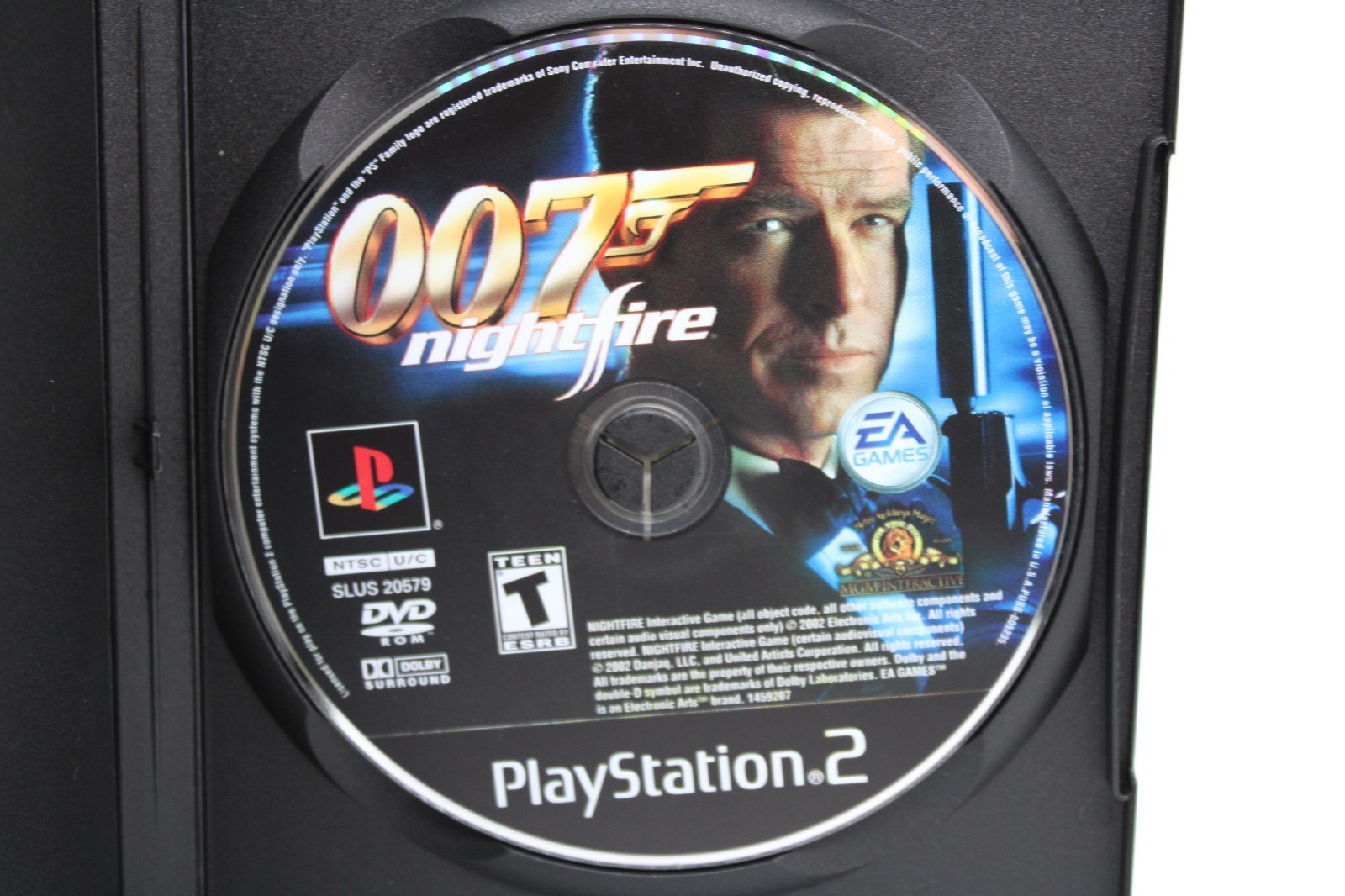 Refurbished PS2 James Bond 007 Nightfire No Manual Very Good Black Label Mint